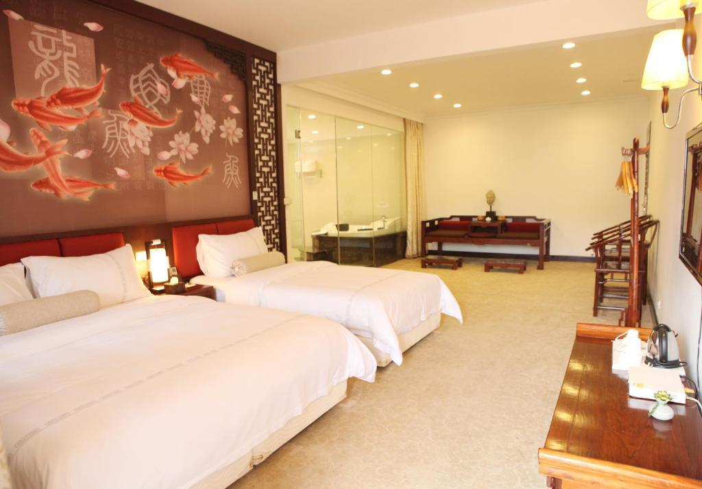 Yangshuo Morning Sun Hotel Стая снимка